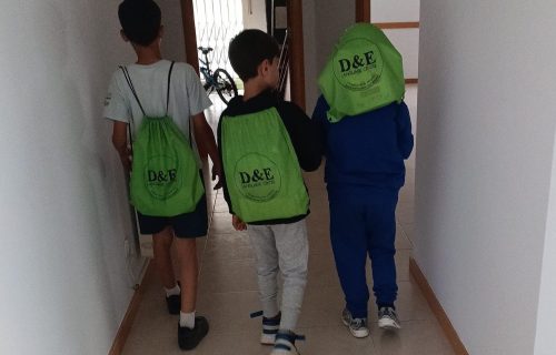 Clases presenciales para niños de primaria
